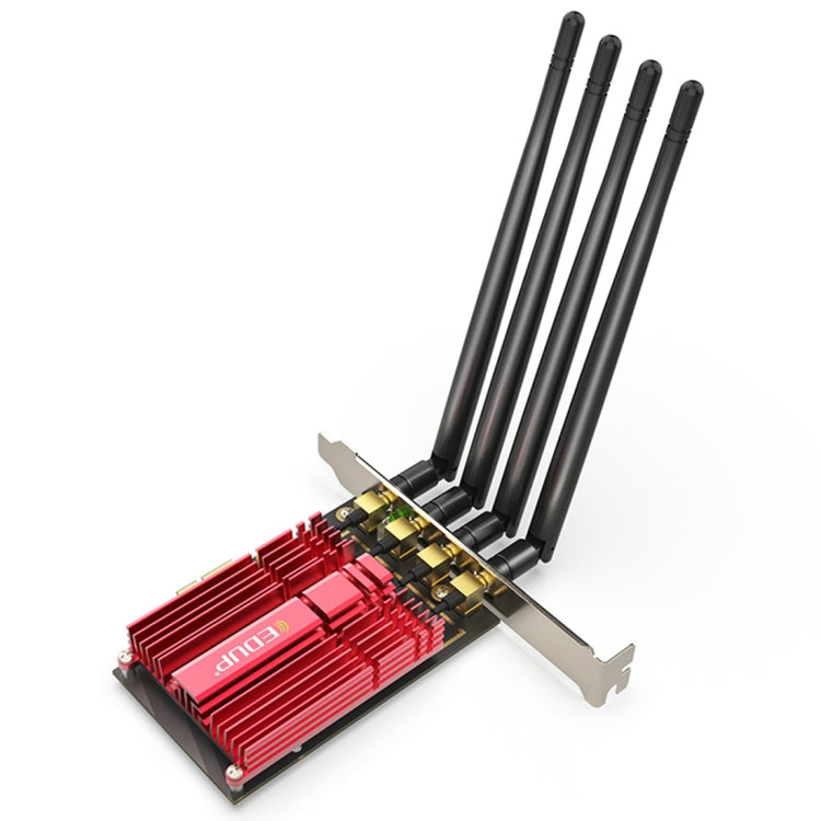 EDUP 9633-800 AC1900Mbps 2.4GHz & 5GHz Dual Band PCI-Express Adapter 4 Antenna External Network Card, AC1900Mbps EDUP 9633-800 AC1900Mbps 2.4GHz & 5GHz Dual Band PCI-Express Adapter 4 Antenna External Network Card, AC1900Mbps